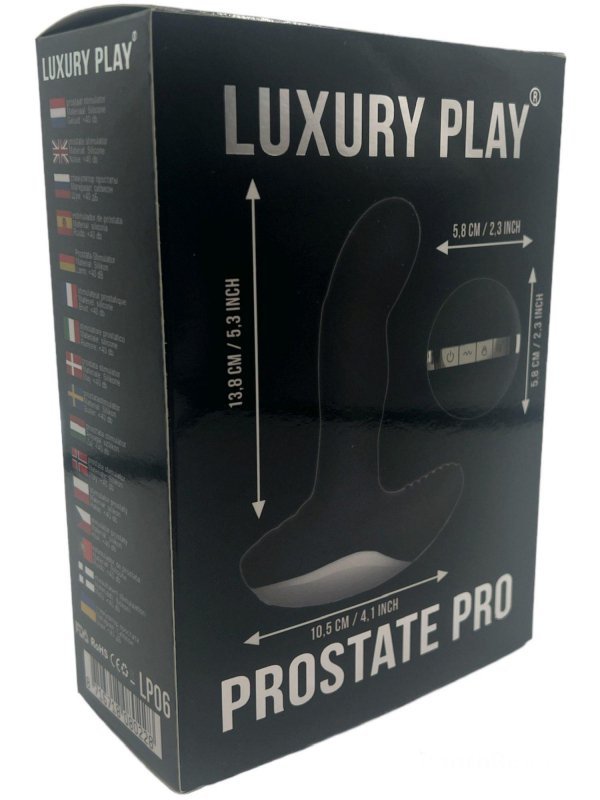 Masażer stymulator prostaty z funkcją grzania Luxury Play prostate stimulator