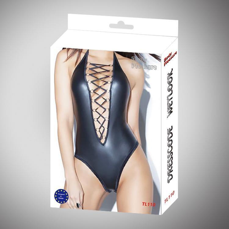 Bielizna - wetlook body one size