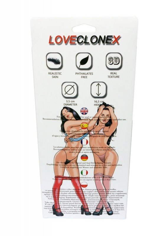 Strap-on realistyczny sztuczny penis dildo dla lesbijek 16,5 cm