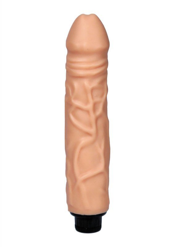 Realistyczny wibrator sztuczny penis z cyber skóry 20 cm