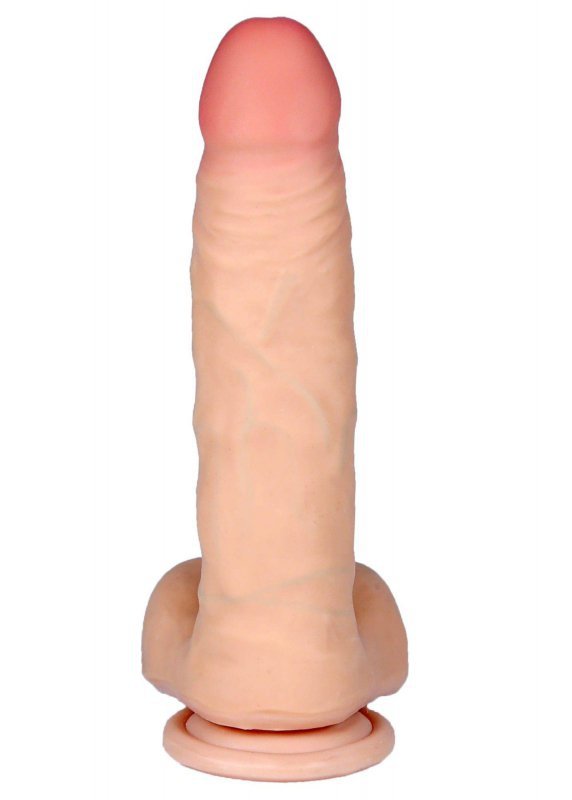 Miękki realistyczny penis dildo przyssawka 20cm
