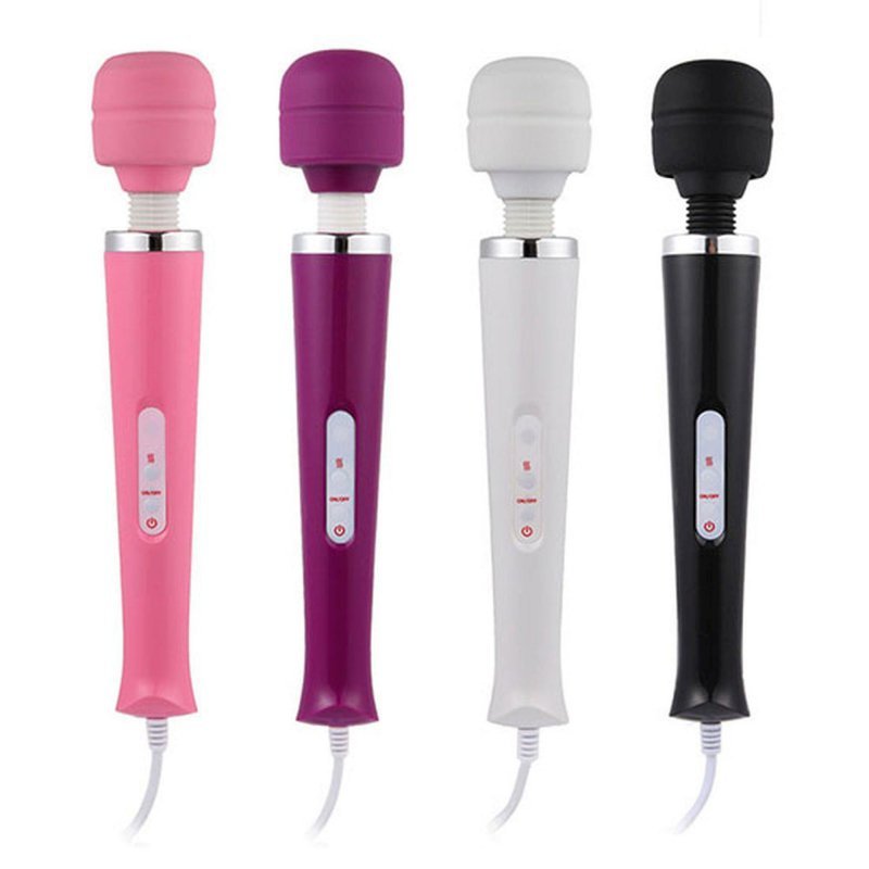 Wibrator z ruchomą głowicą WAND Magic 230V Pink 10 funkcji