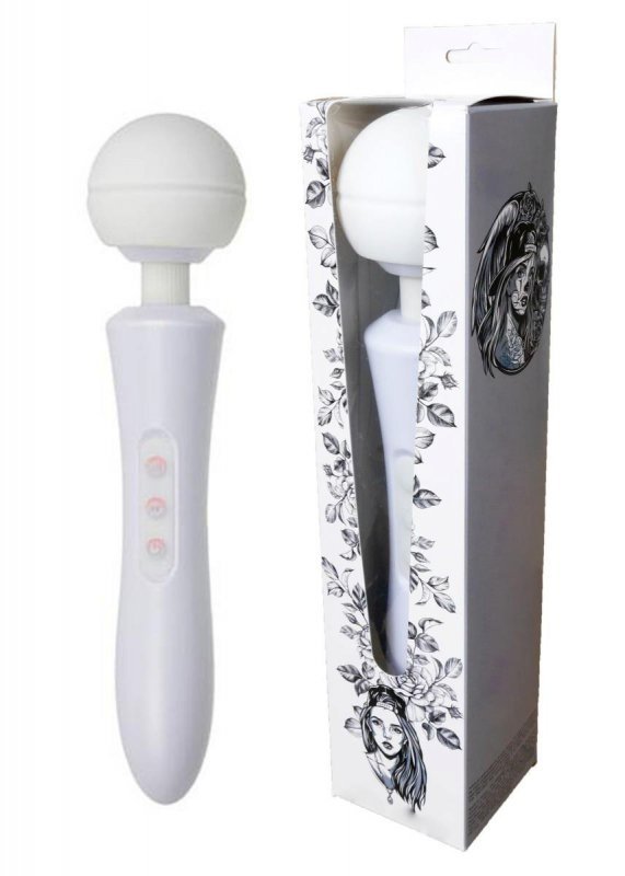 Wibrator z ruchomą głowicą WAND Ultra Powerful USB 20 funkcji