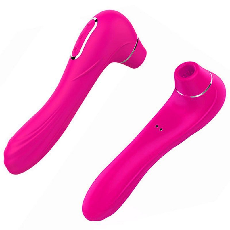 Stymulator electric sucking massager 1.0 usb pink 10 sucking / 10 vibration