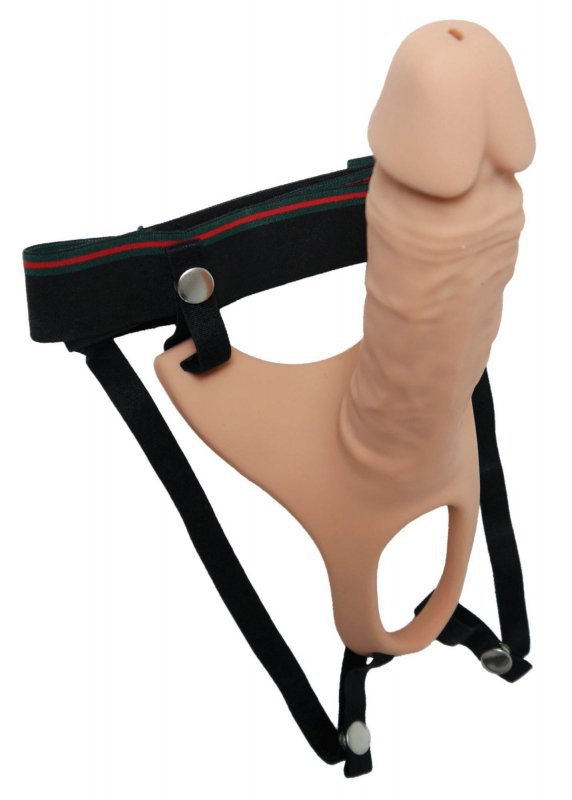 Proteza hollow strap-on super hero