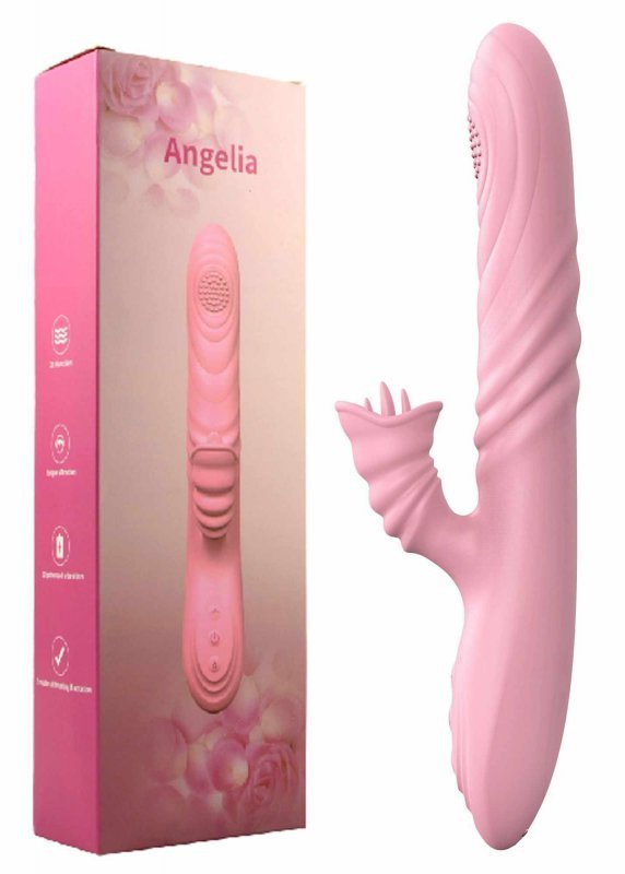 Wibrator Angelia USB 3 funkcje posuwu 20 wibracji