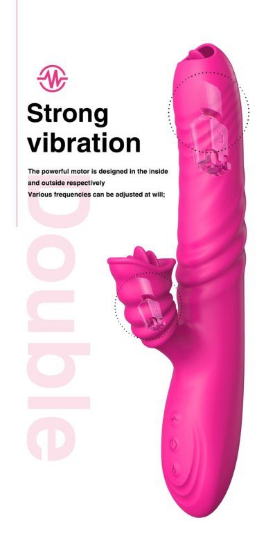 Wibrator Angelia USB 3 funkcje pulsacji / 20 wibracji 
