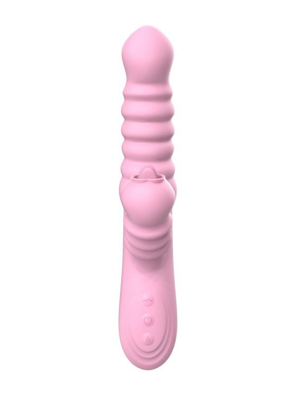 Wibrator króliczek Vibrating Spear USB 3 funkcje posuwu i 20 wibracji
