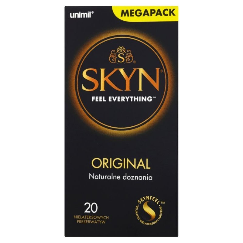 Prezerwatywy klasyczne Unimil Skyn Original 20 sztuk