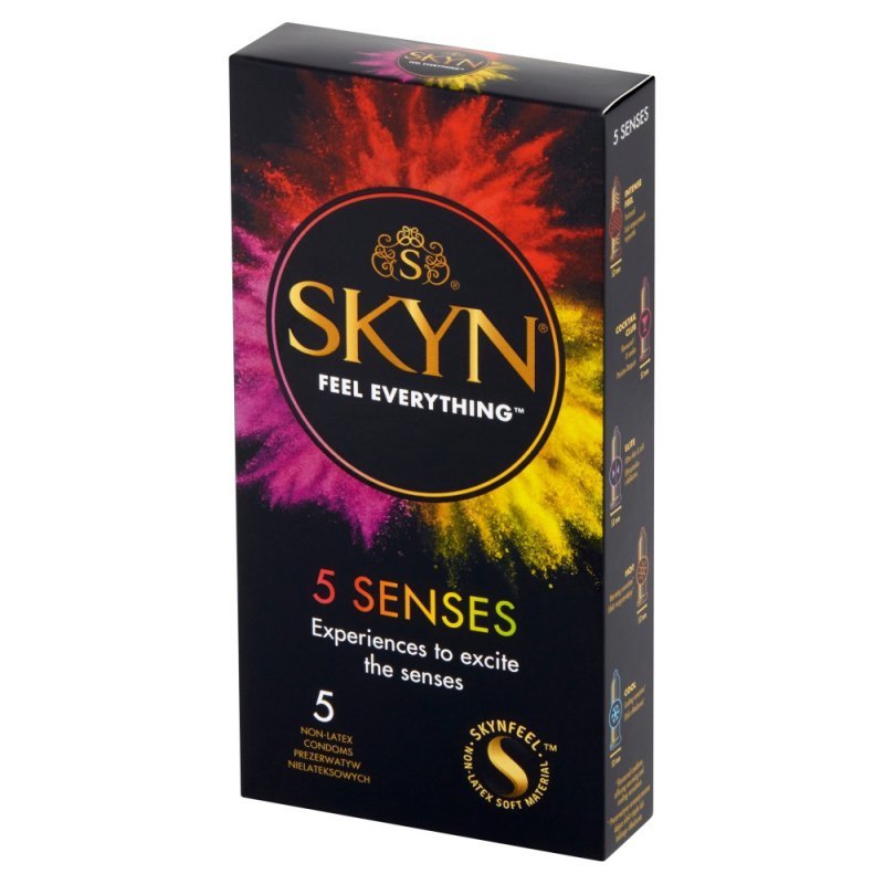Prezerwatywy stymulujące Unimil Skyn 5 sztuk
