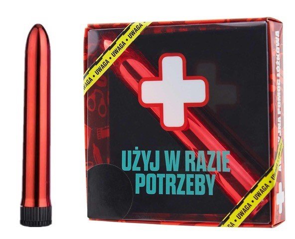 Wibrator awaryjny wibrator czewony