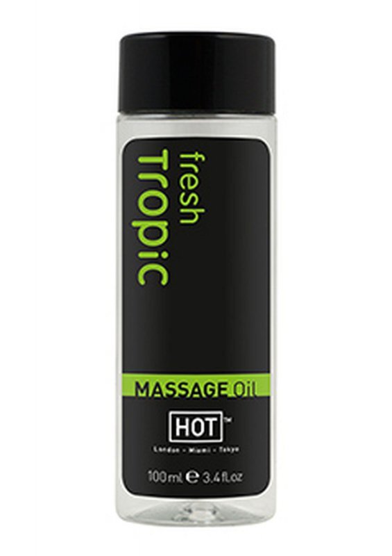 Pobudzający olejek do masażu erotycznego tropikalny 100 ml