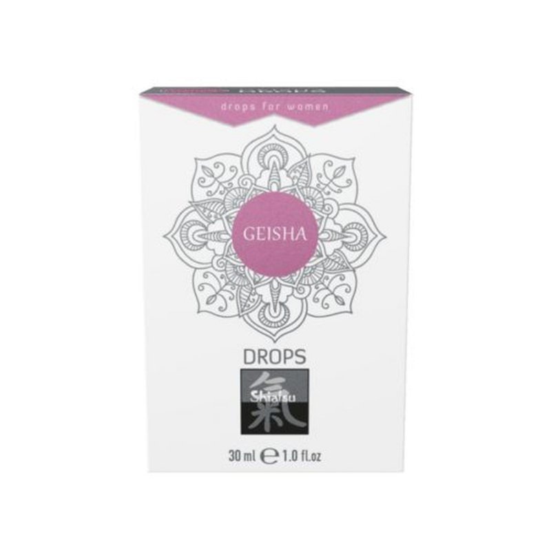 Kropelki zwiększające ochotę na seks dla kobiet Shiatsu Geisha 30 ml