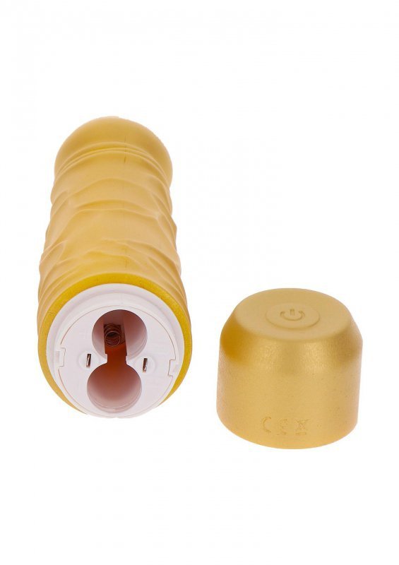 Realistyczny żelasty wibrator z cyber skóry 20 cm