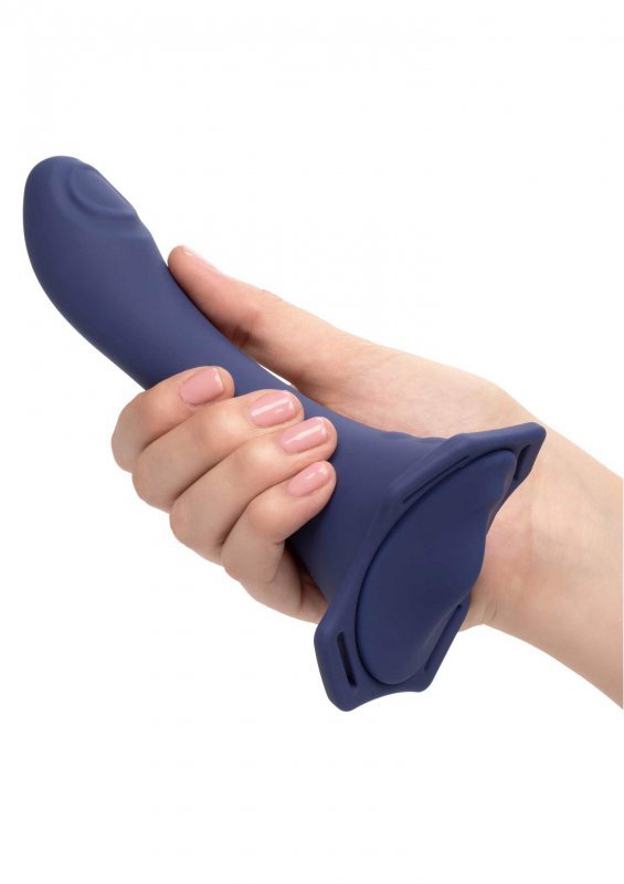 Elegancki Strapon wibrator dildo na pasku stymulator punku G 14 cm