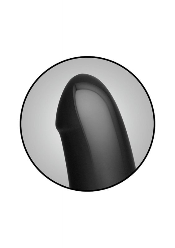 Dwustronna zatyczka analna korek z dildo dla dwojga
