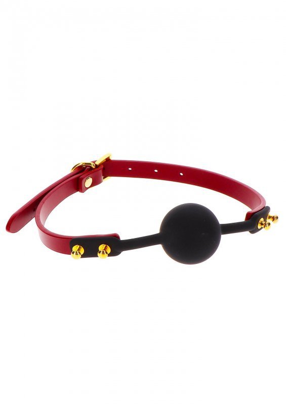 Silicone ball gag