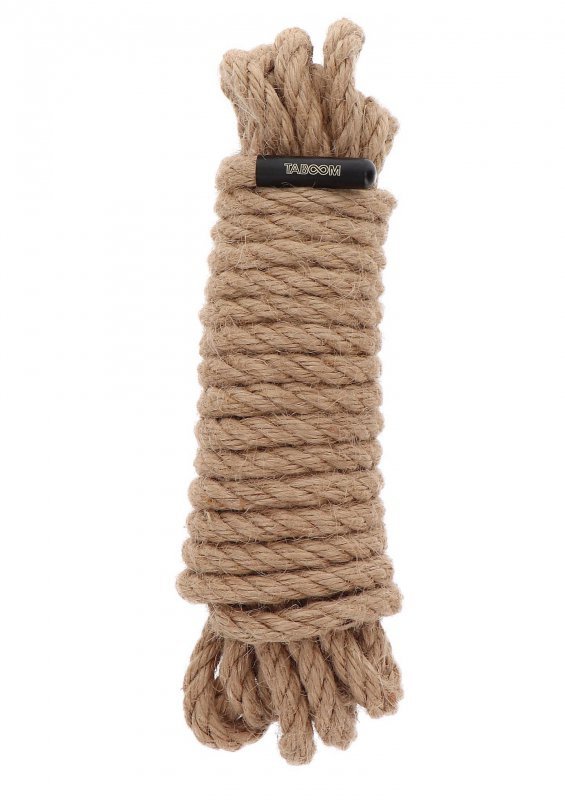 Brązowa lina do Shibari Kinbaku 5M 7 mm