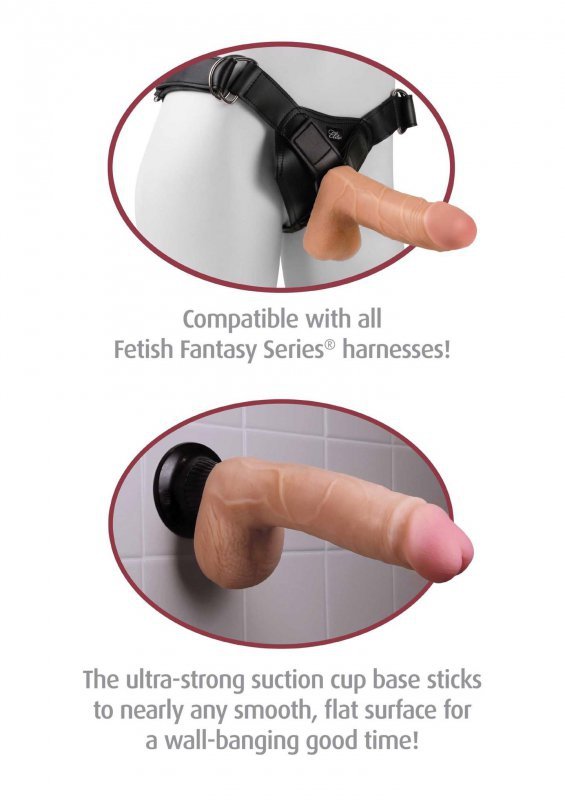 Duże dildo wibrujące na przyssawce żylaste 28 cm