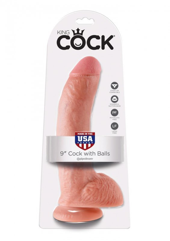 Realistyczne zakrzywione dildo penis na przyssawce 23 cm