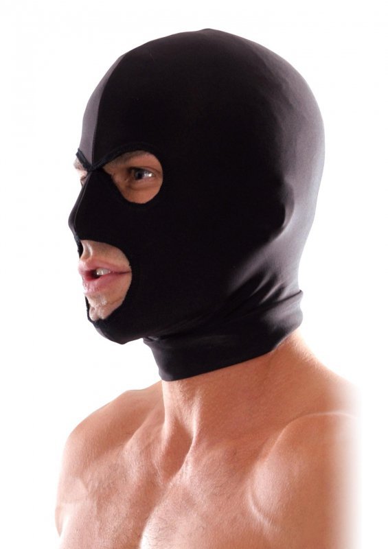 Maska z otworami na oczy i usta spandex