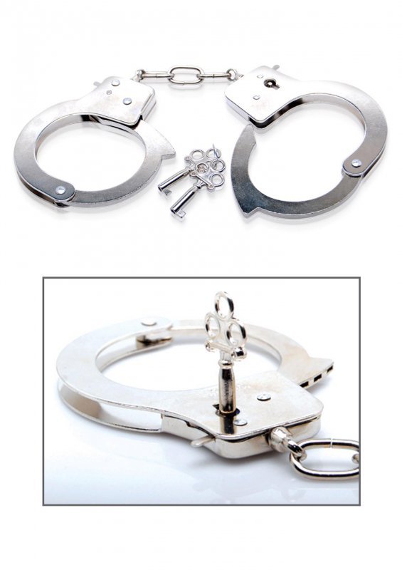 Kajdanki metalowe FF Limited Edition Metal Handcuffs