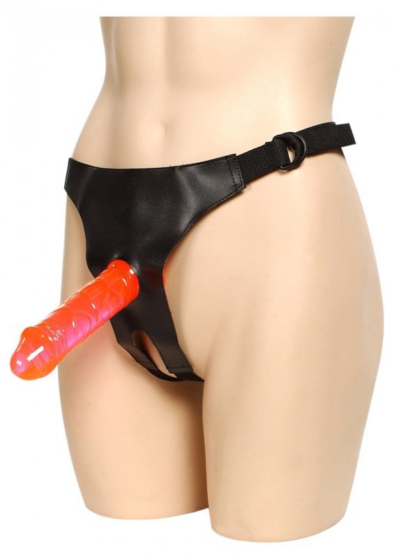 Strap-on uprząż dwa rodzaje dilda sztuczny penis