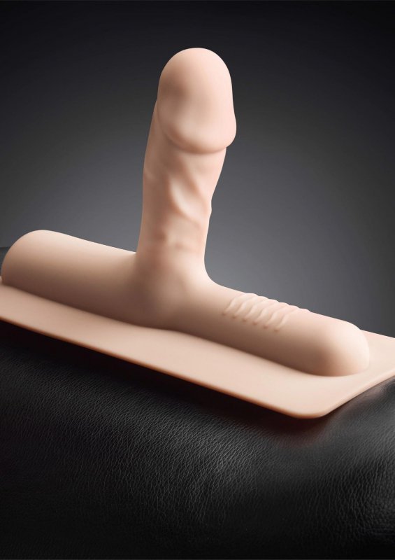 Nakładka na siedzisko erotyczne penis dildo Cowgirl Bronco Light cielisty