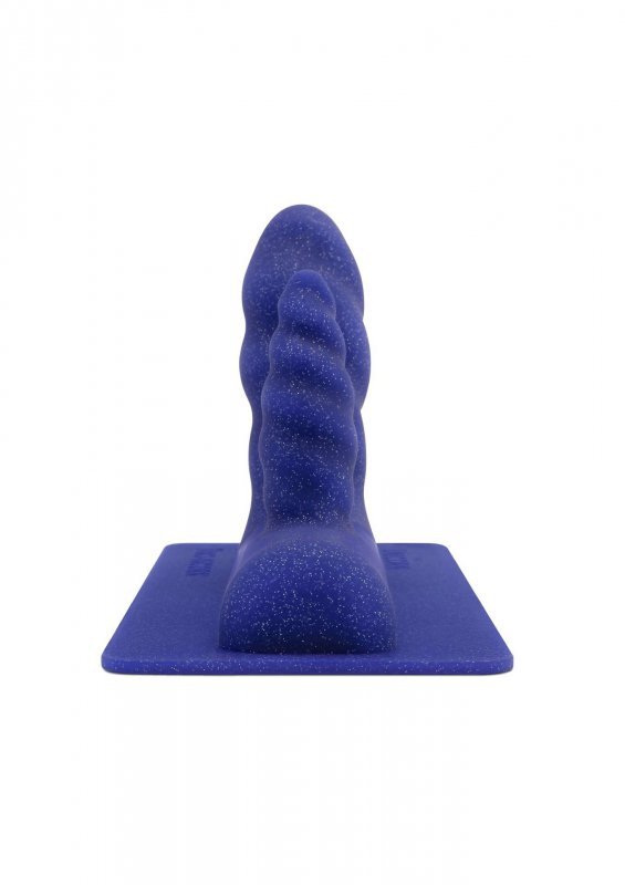 Nakładka na siedzisko podwójne dildo Cowgirl Unicorn Two-Nicorn niebieskie