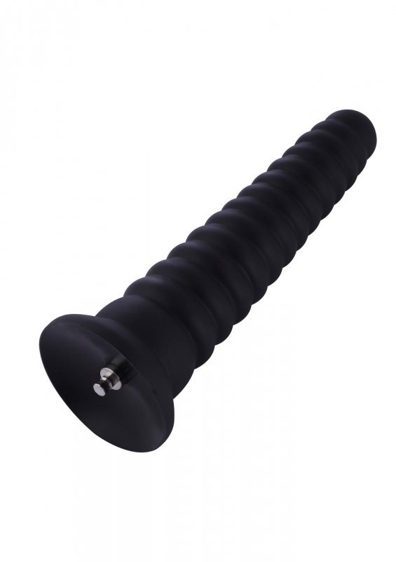 Penis do sex maszyny Hismith KlicLok Dildo 25 cm czarny