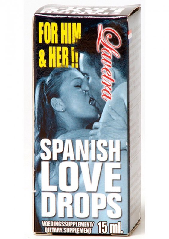 Krople zwiększające podniecenie Spanish Lovedrops Lavetra 15 ml 