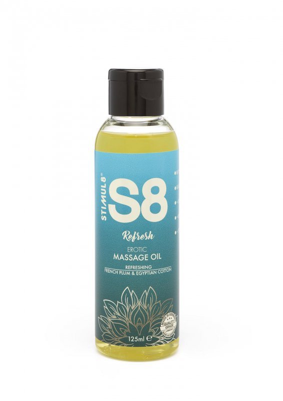 Odświeżający olejek do masażu erotycznego 125 ml