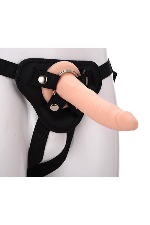 Strapon realistyczne dildo na przyssawce sztuczny penis na pasku 
