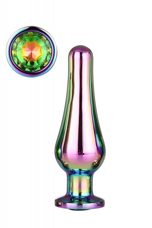 Gleaming love coloured pleasure plug m