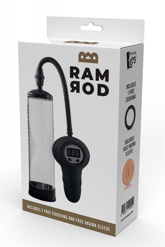 Cyfrowa pompka do penisa Ramrod Automatic Digital Penis Pump