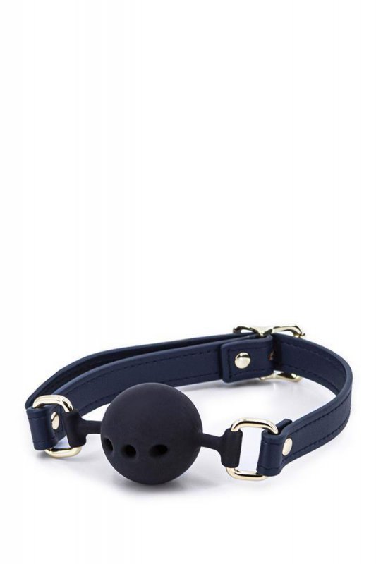 Knebel kulka do ust z dziurkami bondage couture ball gag 