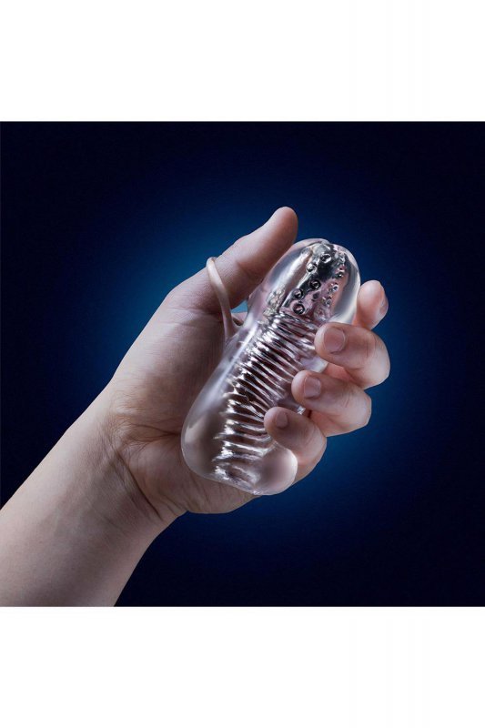 Masturbator M For Men hand tool clear