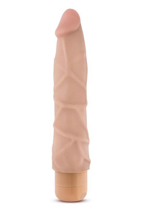 Naturalne dildo wibrujące sztuczny penis Mr. Skin 19,5 cm
