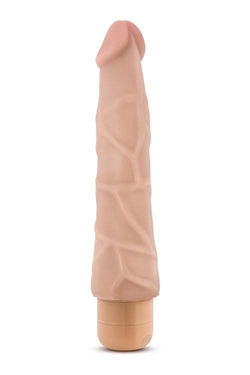 Naturalne dildo wibrujące sztuczny penis Mr. Skin 19,5 cm