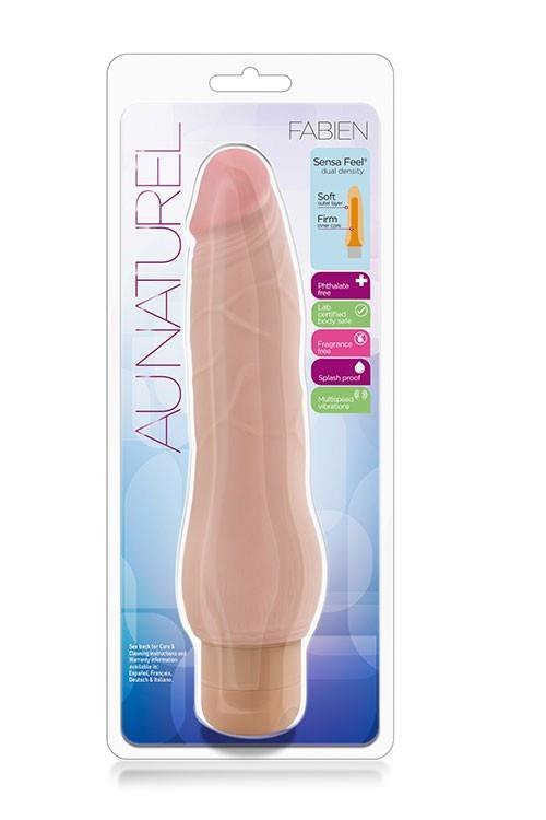 Naturalny miękki wibrator jak prawdziwy penis