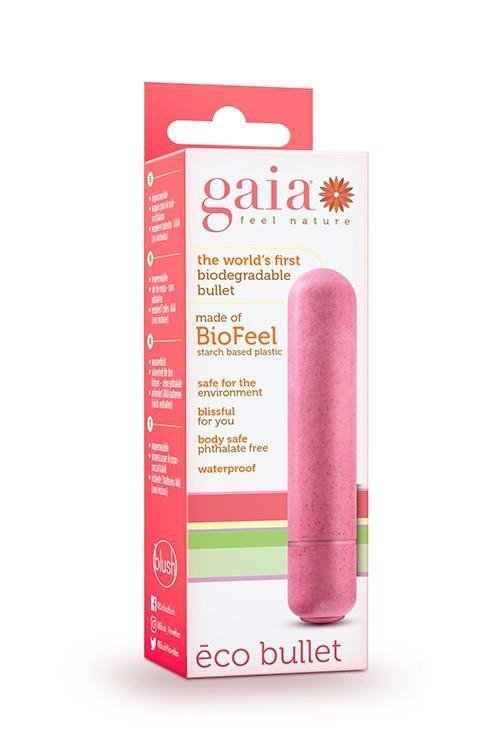 Wibrator Gaia eco bullet coral