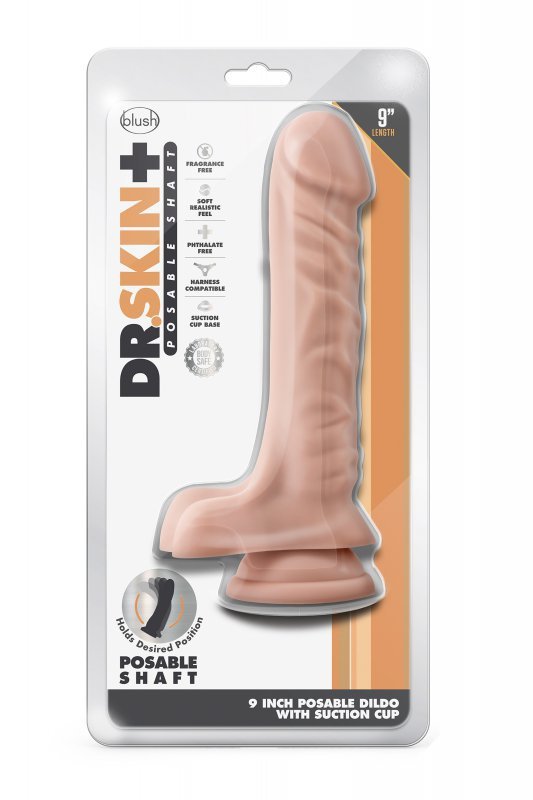 Prawdziwy penis dildo na przyssawce HQ 23 cm