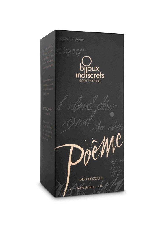 Poème - Body painting - dark chocolate - 50gr