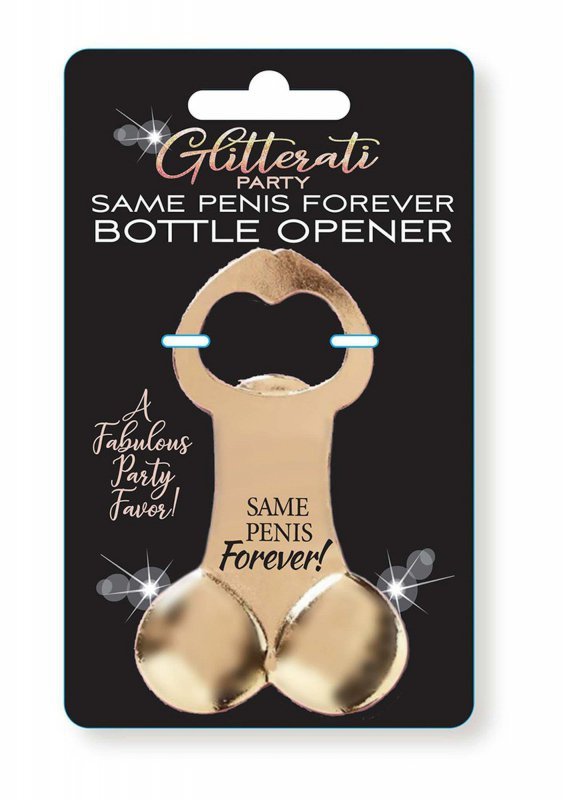 Glitterati Penis bottle opener