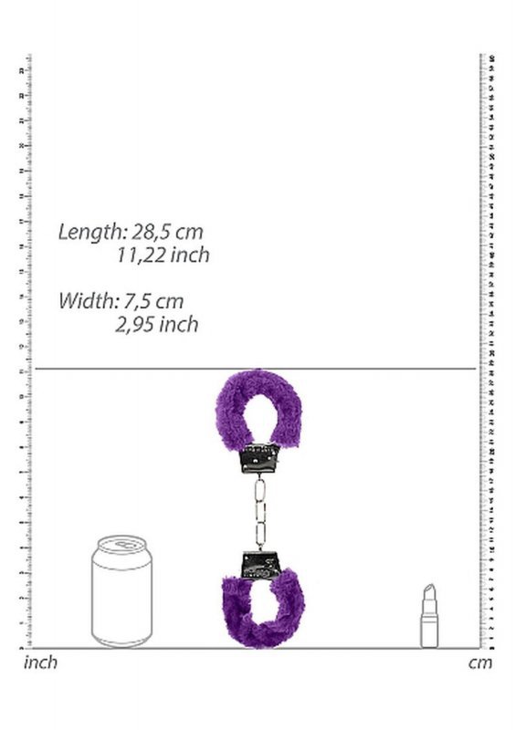 Beginner&quot;s Handcuffs Furry - purple