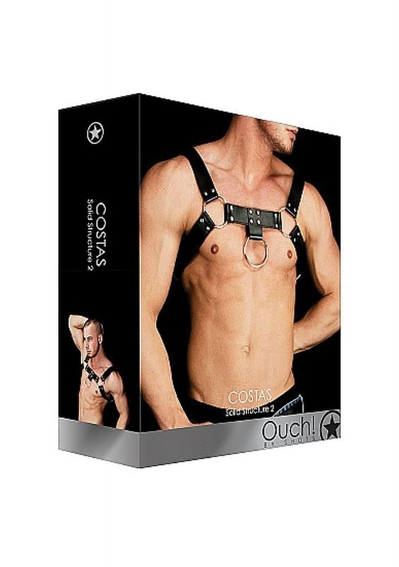 Harness męski pasy na klatkę piersiową