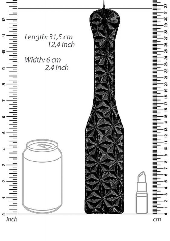 Luxury paddle - black