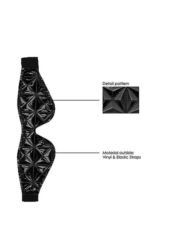 Luxury eye mask - black