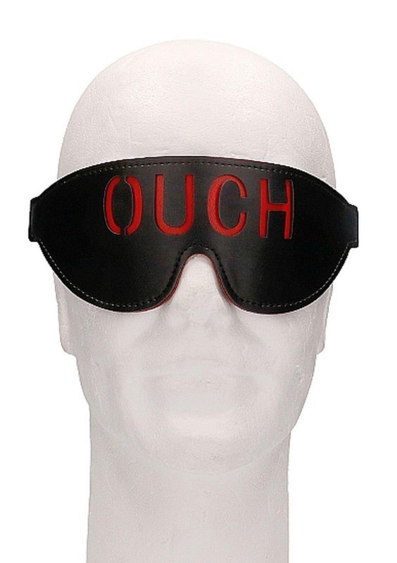 Sexy maska na oczy z napisem ouch