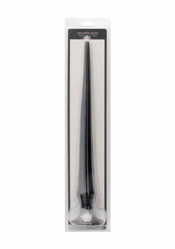 Mega długie spiczaste gładkie dildo analne 42 cm